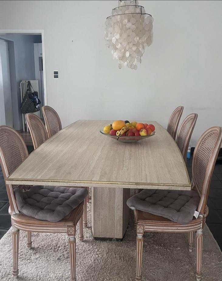 6 x rotan stoel vintage, Ophalen