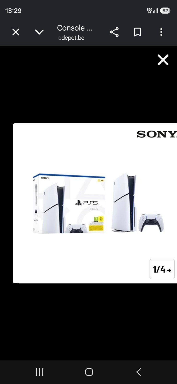 je recherche une ps5, Consoles de jeu & Jeux vidéo, Enlèvement, Comme neuf, Playstation 5 Digital