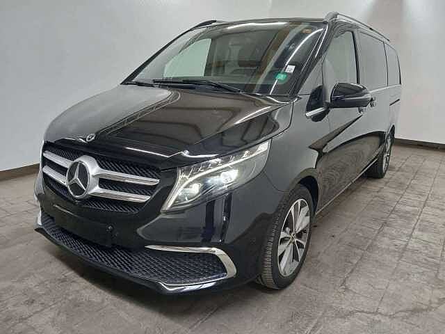 Mercedes-Benz V 250 d Avantgarde Dubbel Cabine / MBUX+ /, Auto's, Automaat, Zwart, Bedrijf, USB