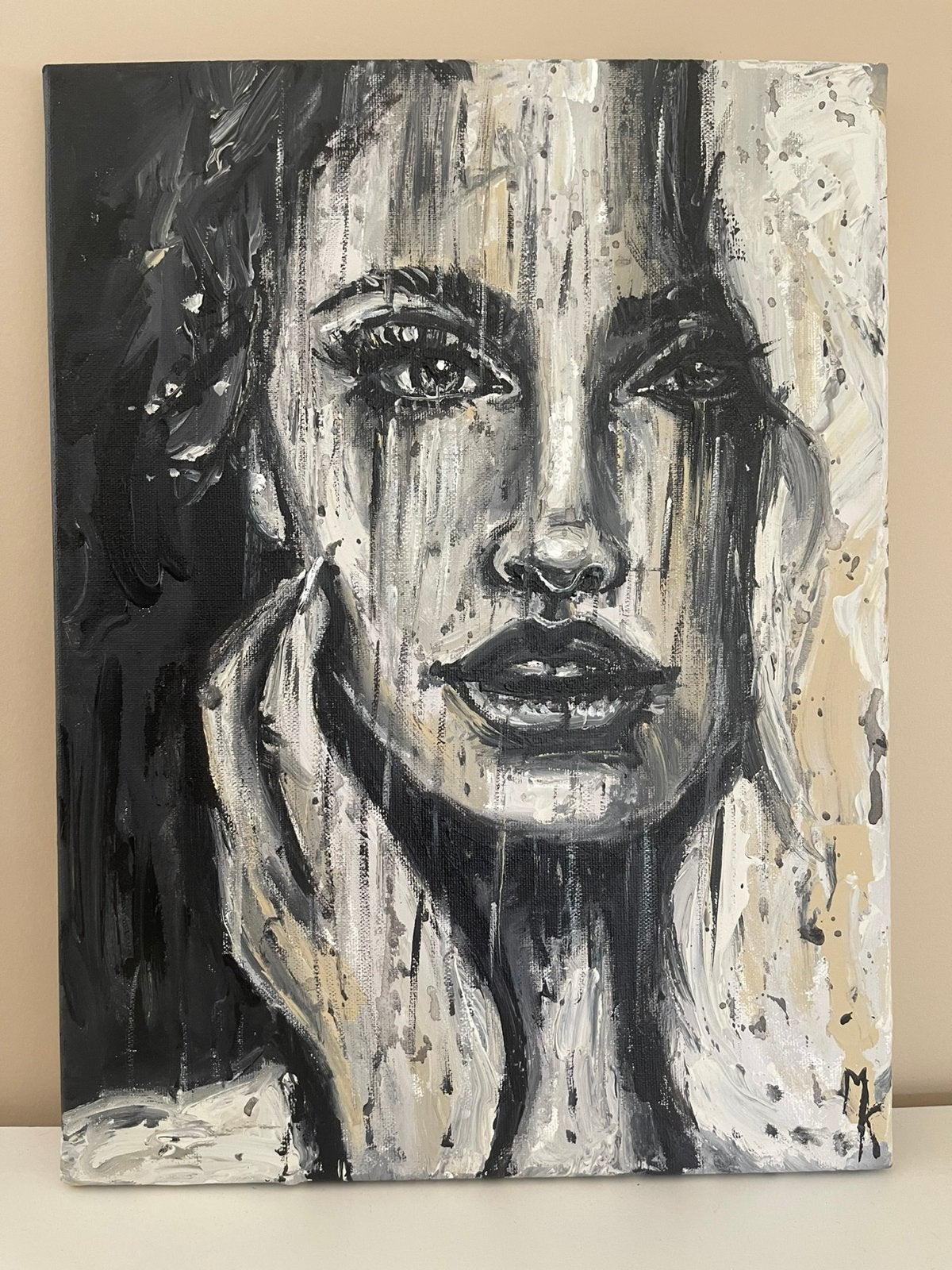 Sensueel modern schilderij Mk Art, Ophalen of Verzenden