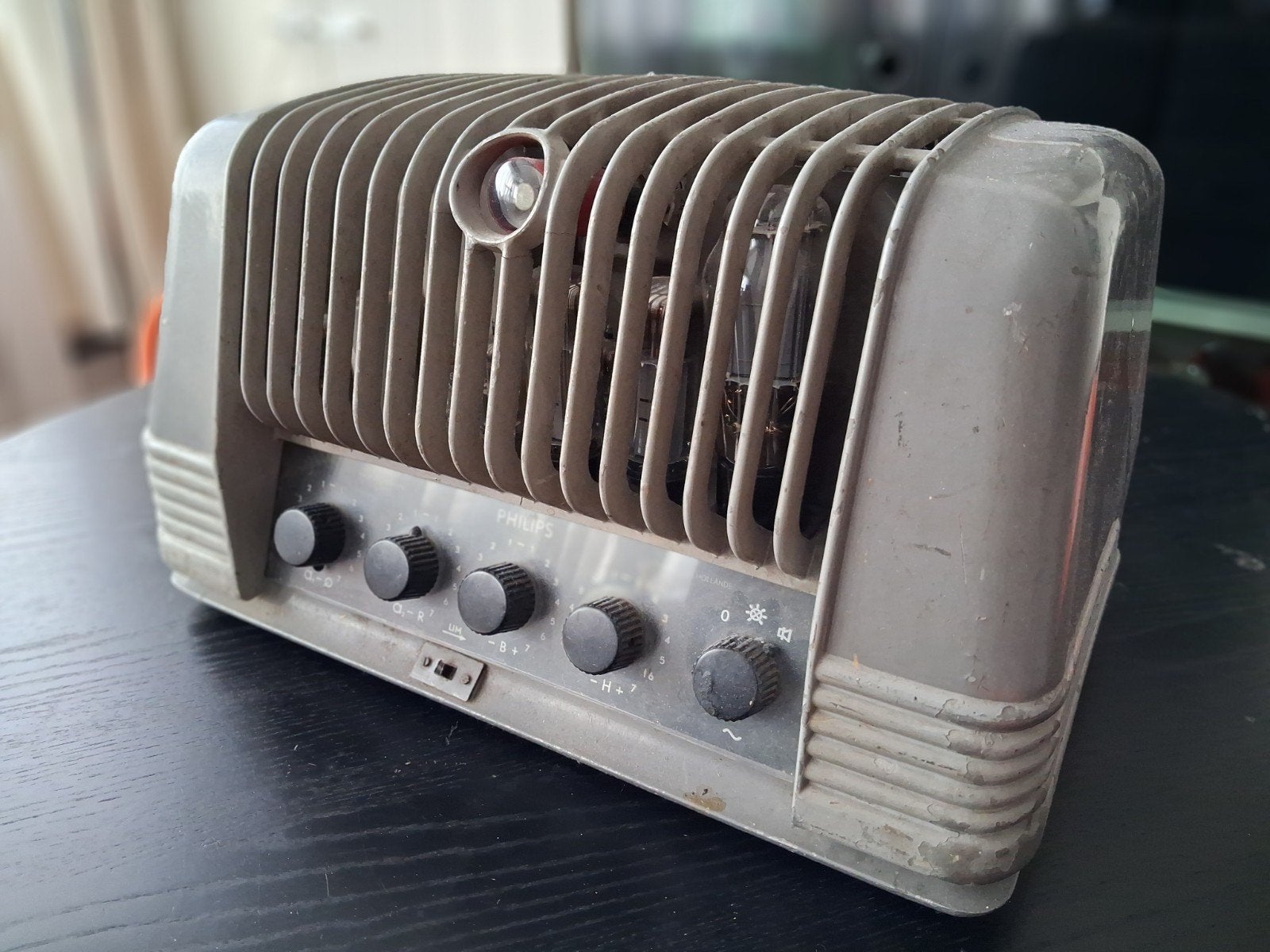 Philips EL6420 buizenversterker, Audio, Tv en Foto, Ophalen, Versterker