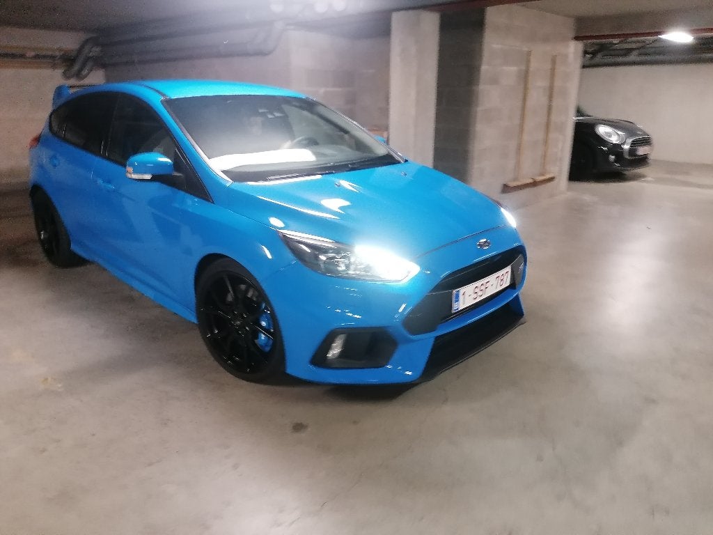Ford Focus RS, Focus, Euro 6, Blauw, Leder