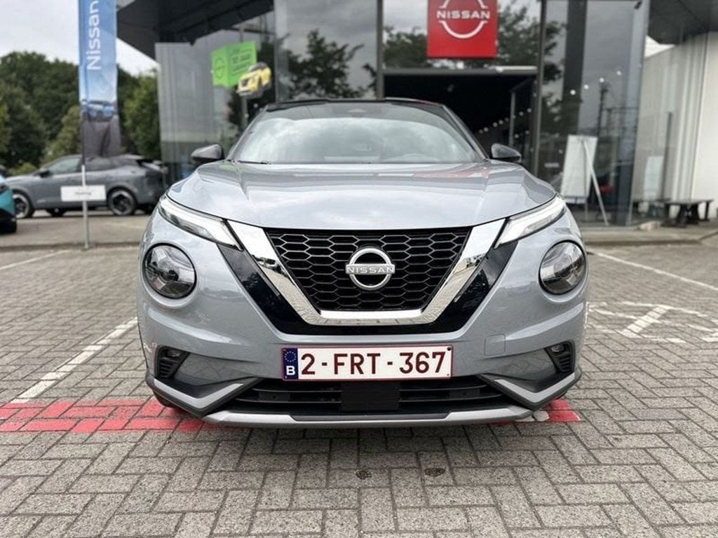 Nissan Juke DIG-T N-Design, Auto's, Automaat, 139 g/km, Zwart, Emergency brake assist