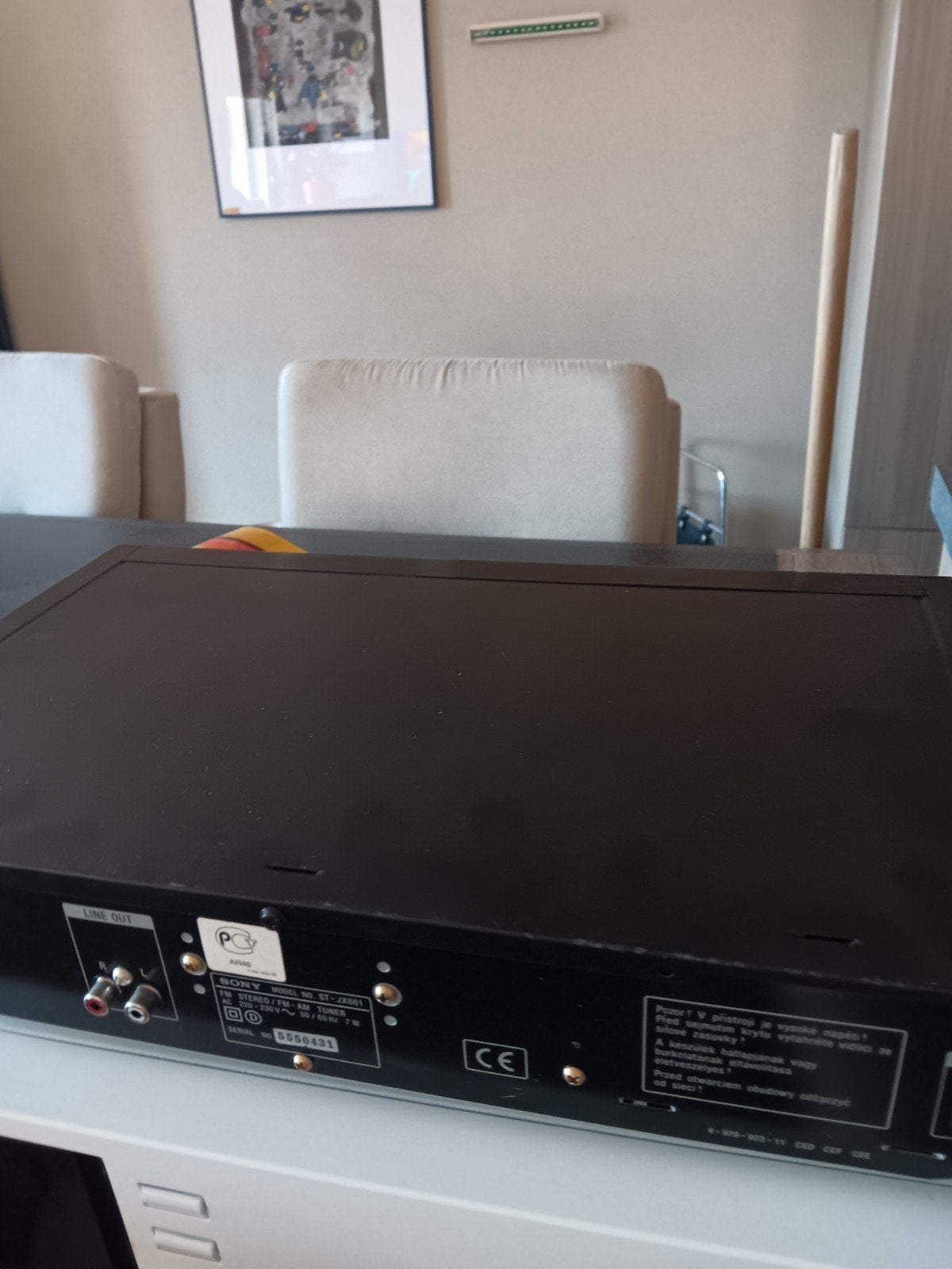 Sony top tuner, Audio, Tv en Foto, Tuners, Ophalen of Verzenden, Zo goed als nieuw