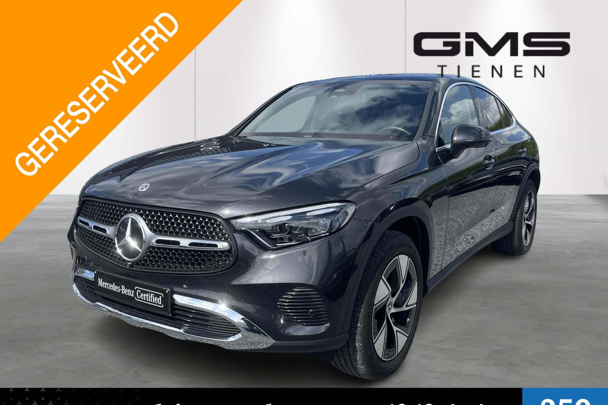 Mercedes-Benz GLC-klasse Coupé GLC 300 e 4MATIC Luxury Line, Auto's, Stof, Gebruikt, Zwart, 4 cilinders