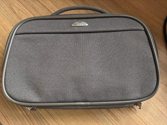 Samsonite toillettas heren, Ophalen, Zo goed als nieuw, Grijs, Softcase