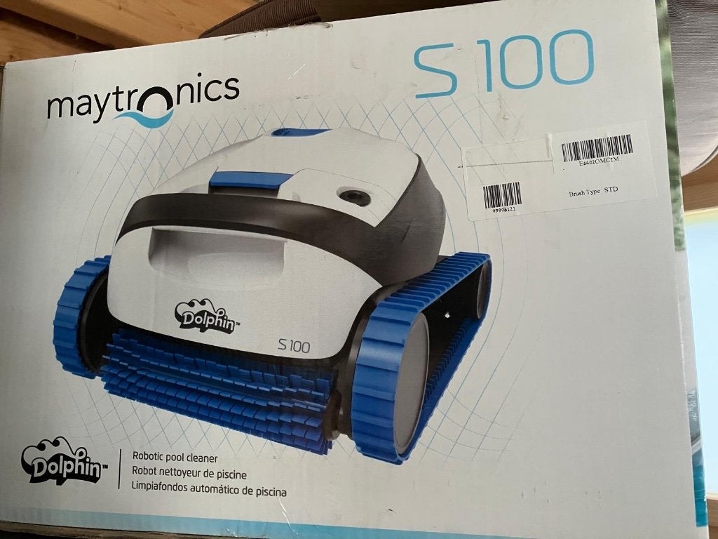 Zwembadrobot, Ophalen, Zo goed als nieuw, Reinigingsmiddel