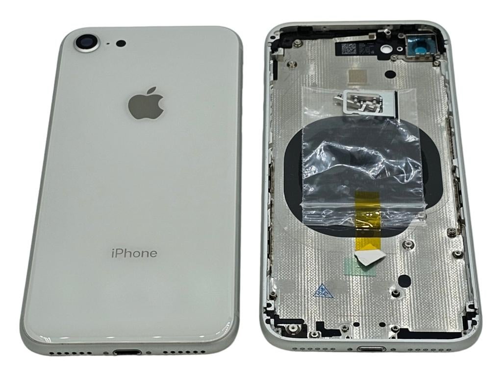 Châssis original pour Apple iPhone 8, Blanc — OEM retiré, Enlèvement ou Envoi, Reconditionné, Protection, Apple iPhone