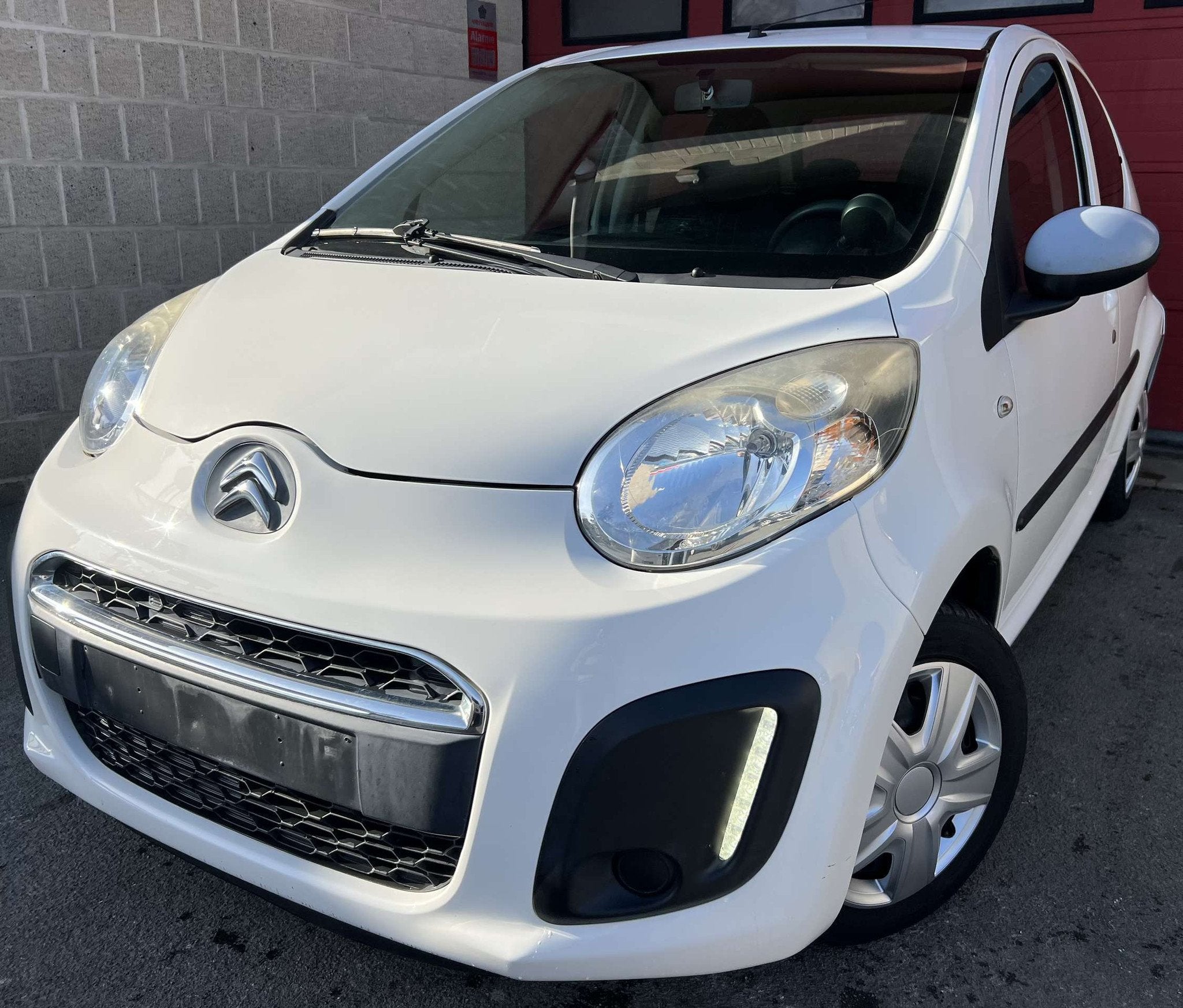 Citroën C1 1.0i Collection + CAR-PASS + GARANTIE (bj 2014), Auto's, Citroën, Zwart, C1, Wit, Bedrijf