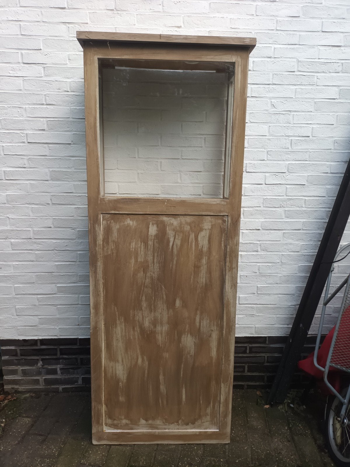 Opplooibare houten display kasten voor beurzen, handig, Ophalen