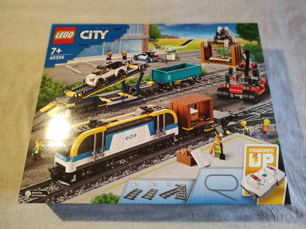 Lego City 60336 – Goederentrein, Ophalen of Verzenden, Nieuw, Complete set, Lego