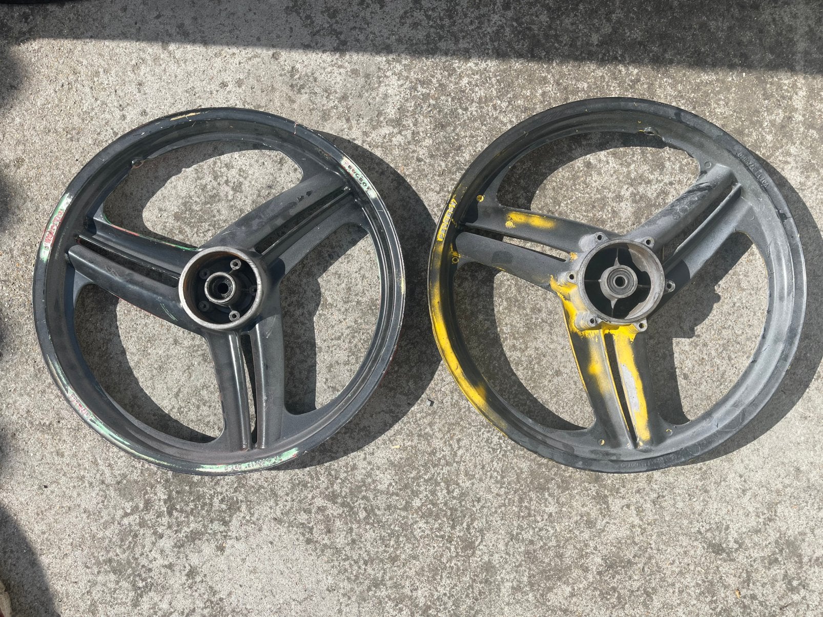 Velg Peugeot 103, Fietsen en Brommers, Brommeronderdelen | Algemeen, Ophalen, Gebruikt