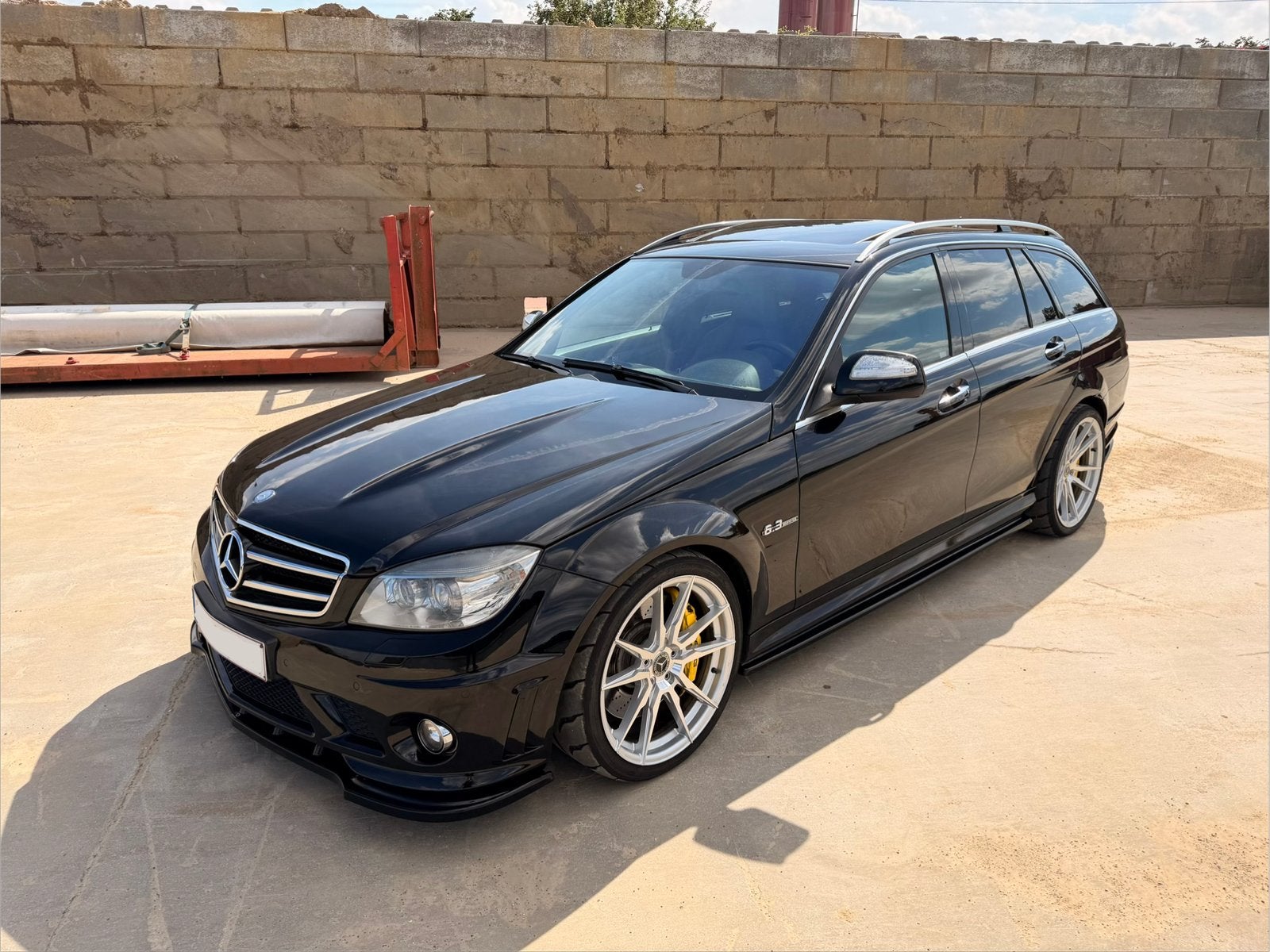 Mercedes-Benz C63 AMG 2008, Auto's, Mercedes-Benz, Particulier, Break, Ophalen
