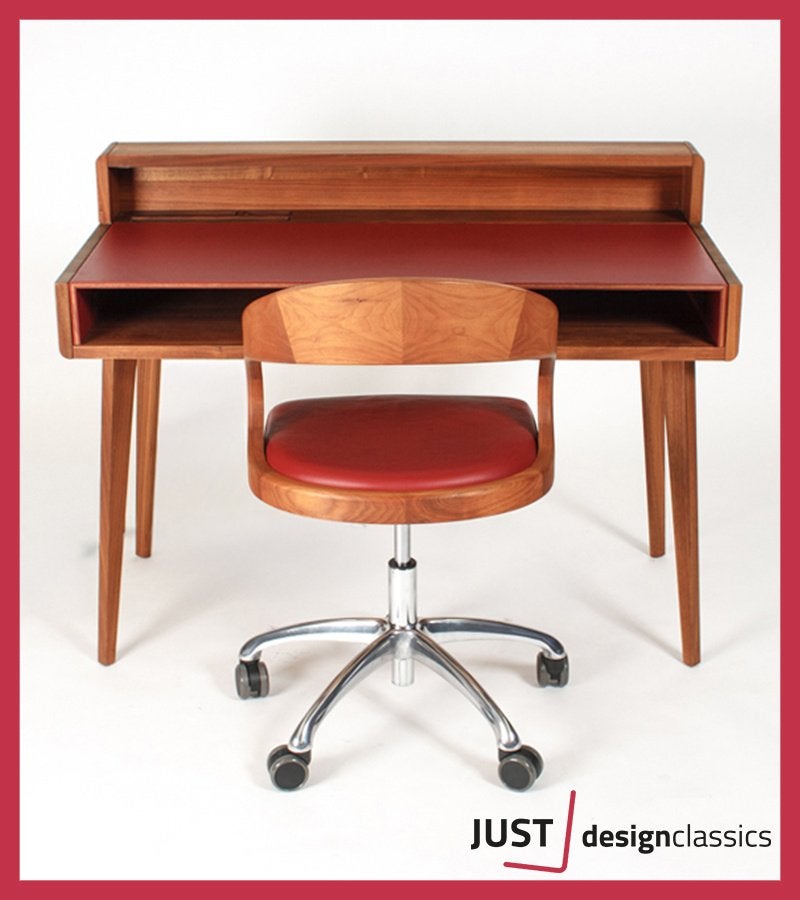 Team7 Sol Writing Desk & Girado Swivel Chair Sebastian Desc, Ophalen, Zo goed als nieuw