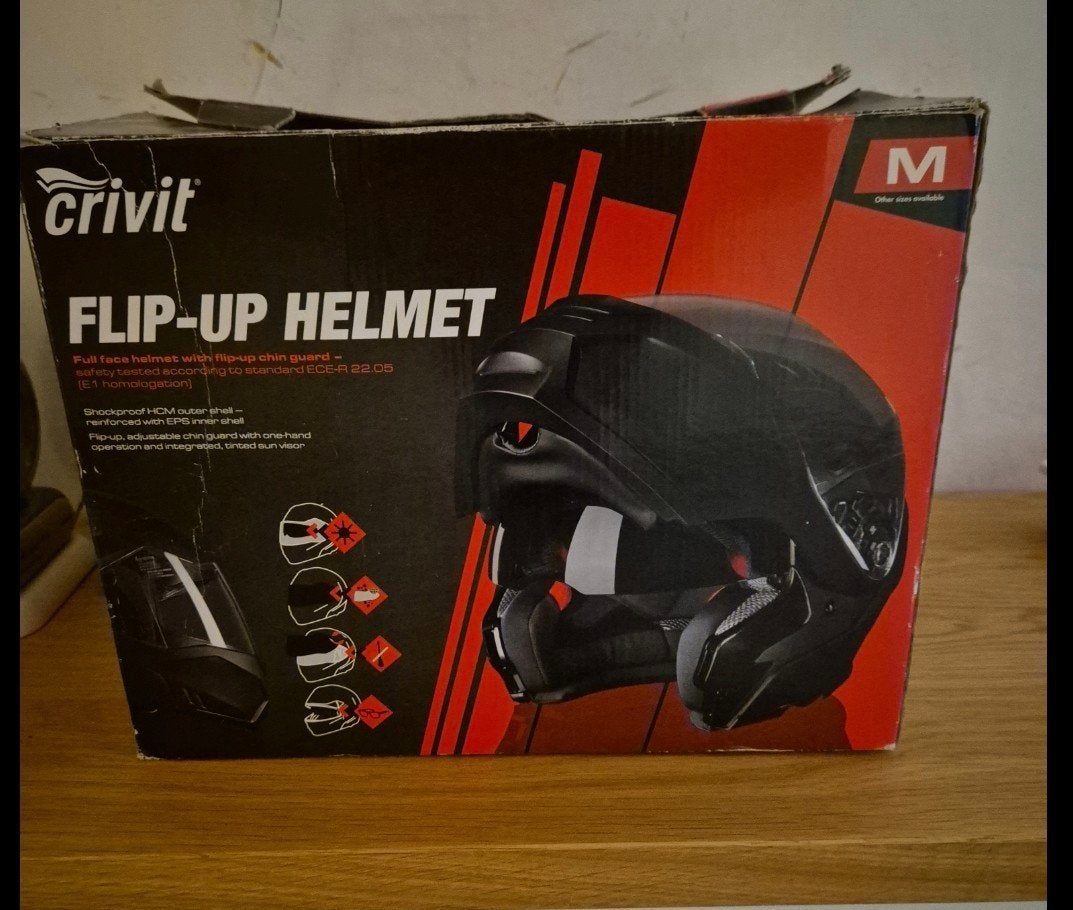 Helm Crivit, Motos, Autres marques, M, Seconde main, Enlèvement ou Envoi