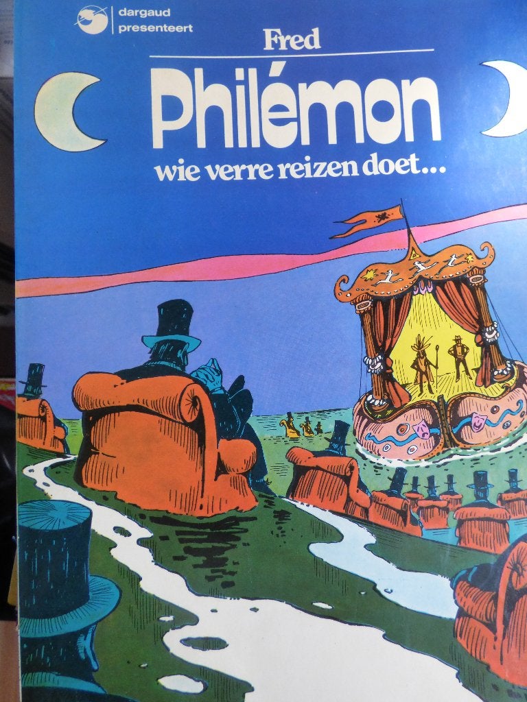 philemon  ,   wie verre reizen doet ,   softcover, Livres, BD, Enlèvement ou Envoi