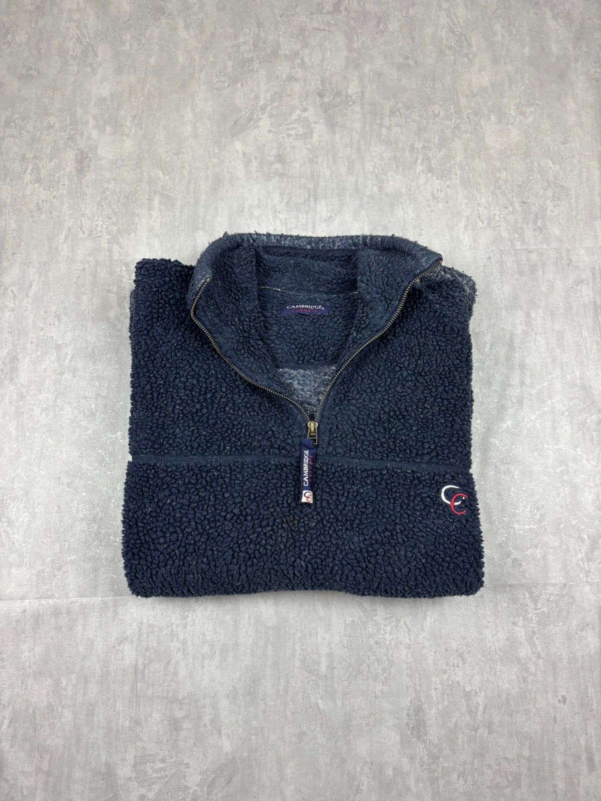 Polaire Teddy Cambridge XL, Enlèvement ou Envoi, Porté, Taille 56/58 (XL), Bleu