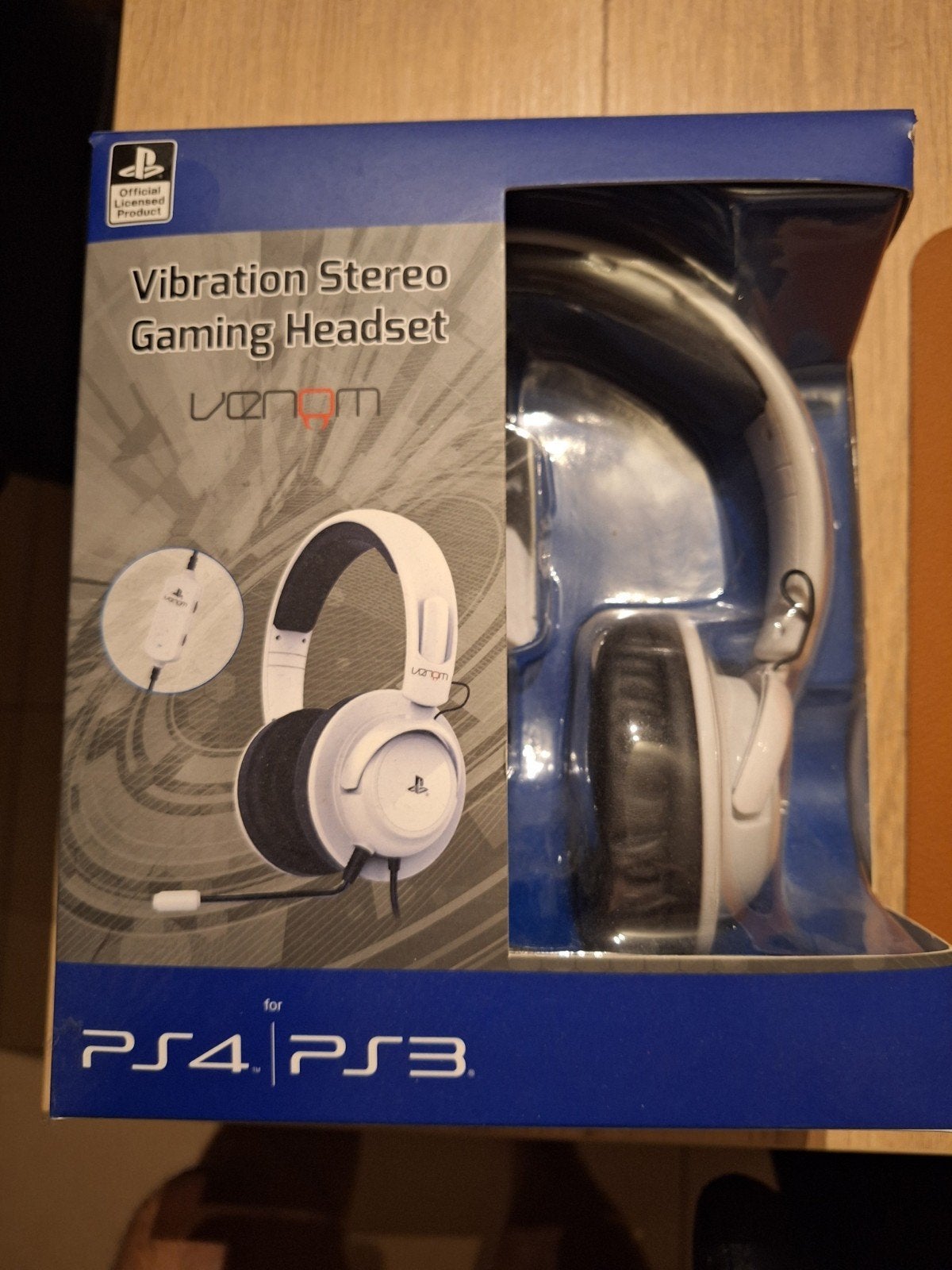 Game headset, Ophalen