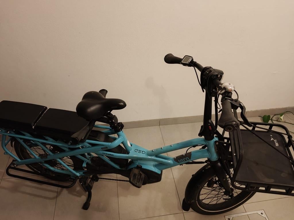 Tern GSD S10 Beetleblue, Fietsen en Brommers, Ophalen, Gebruikt, 50 km per accu of meer, Overige merken