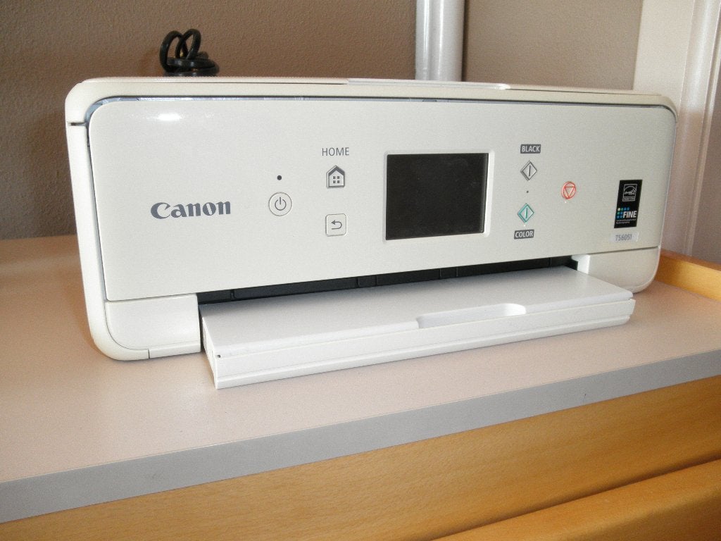 Printer Canon Pixma 6051 + 6 nieuwe inktcartridges, Computers en Software, Printers, Ophalen, Gebruikt, Inkjetprinter, All-in-one