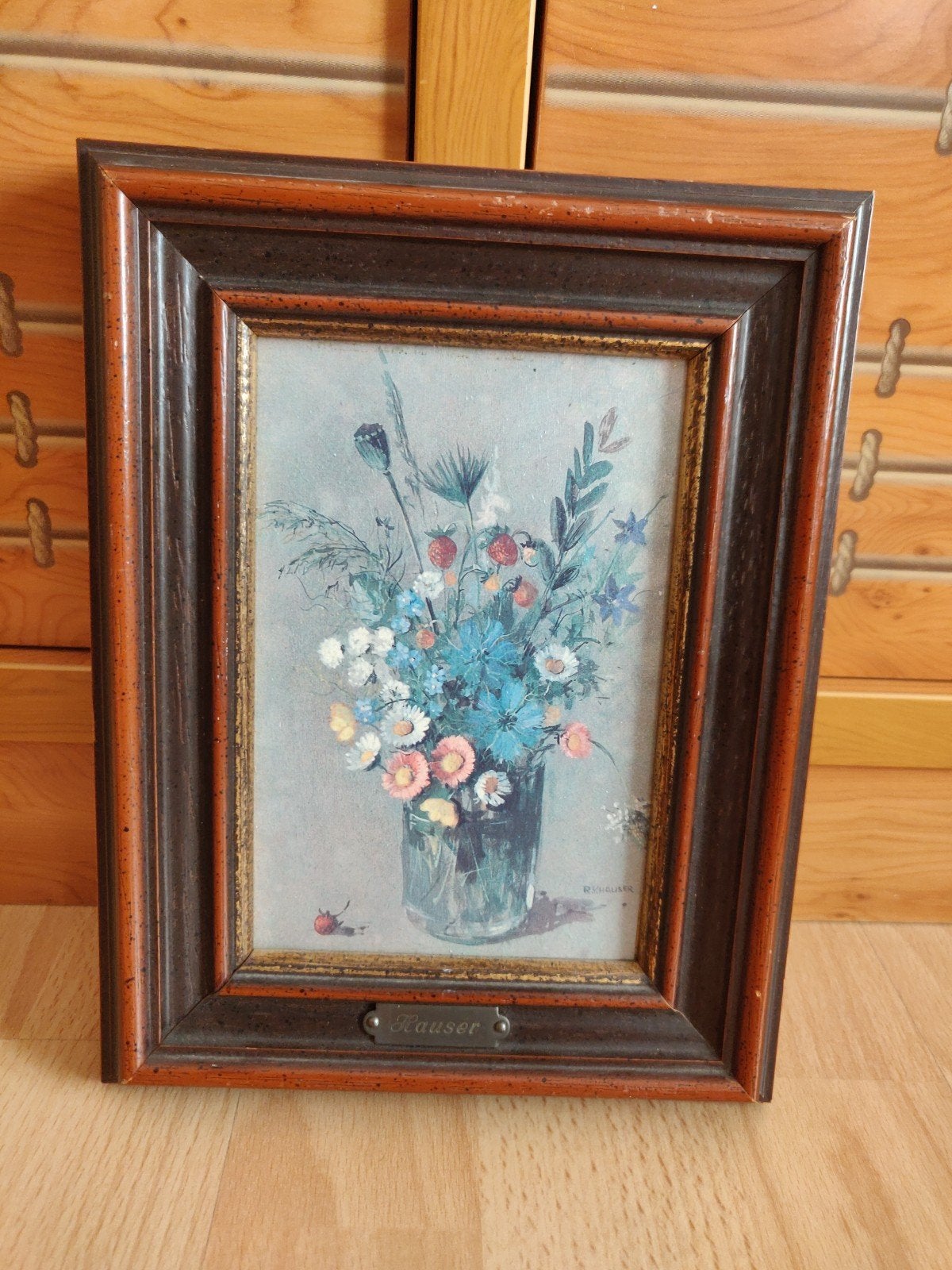Renée Yolanda Hauser bloemen stilleven, Ophalen of Verzenden, Bloemen