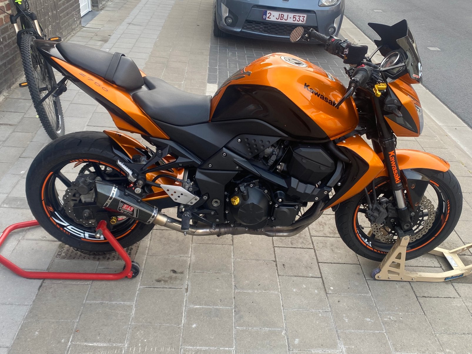 Kawasaki z750, Motoren, Motoren | Kawasaki, 4 cilinders, Motorrijbewijs A, Particulier, Naked bike