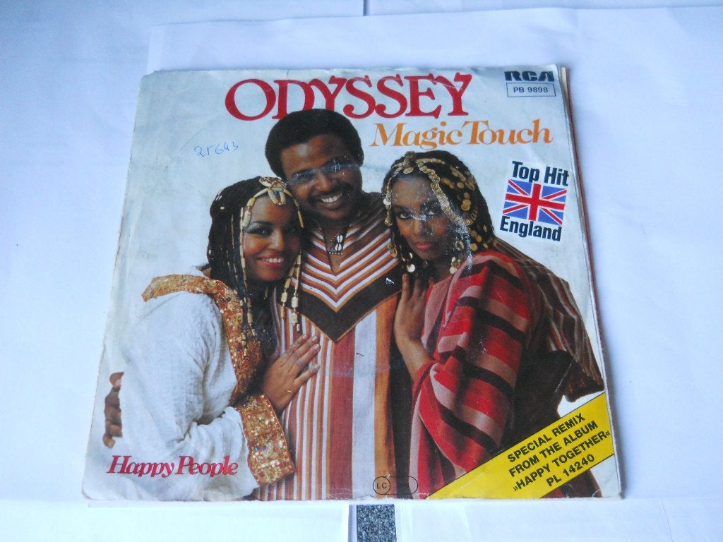 45 T SINGLE - Odyssey ‎– Magic Touch, Fotohoes, 7 inch, Ophalen of Verzenden, Zo goed als nieuw
