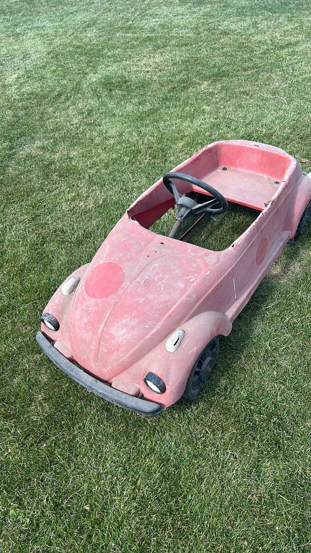 Voiture à pédales. VW  Beatle cabrio 1500  longeur 98 cm, Enlèvement