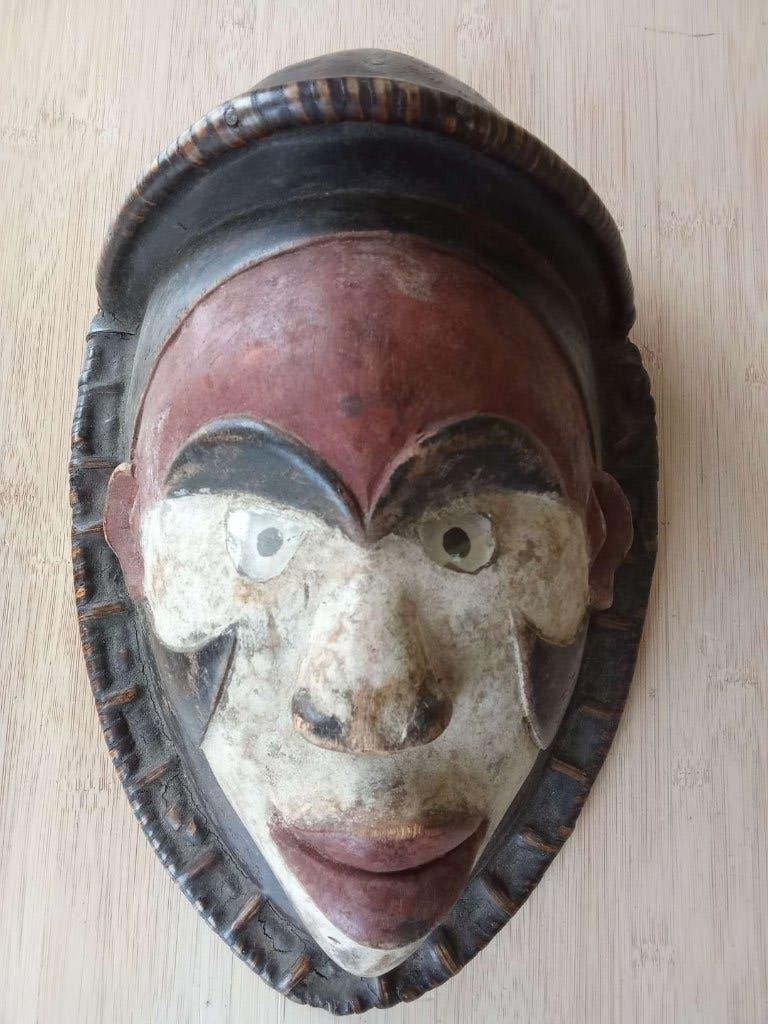 Afrikaanse maskers de Songye groep Congo - Kinshasa (14)., Antiek en Kunst, Hout, Gesneden, Afrika, Masker
