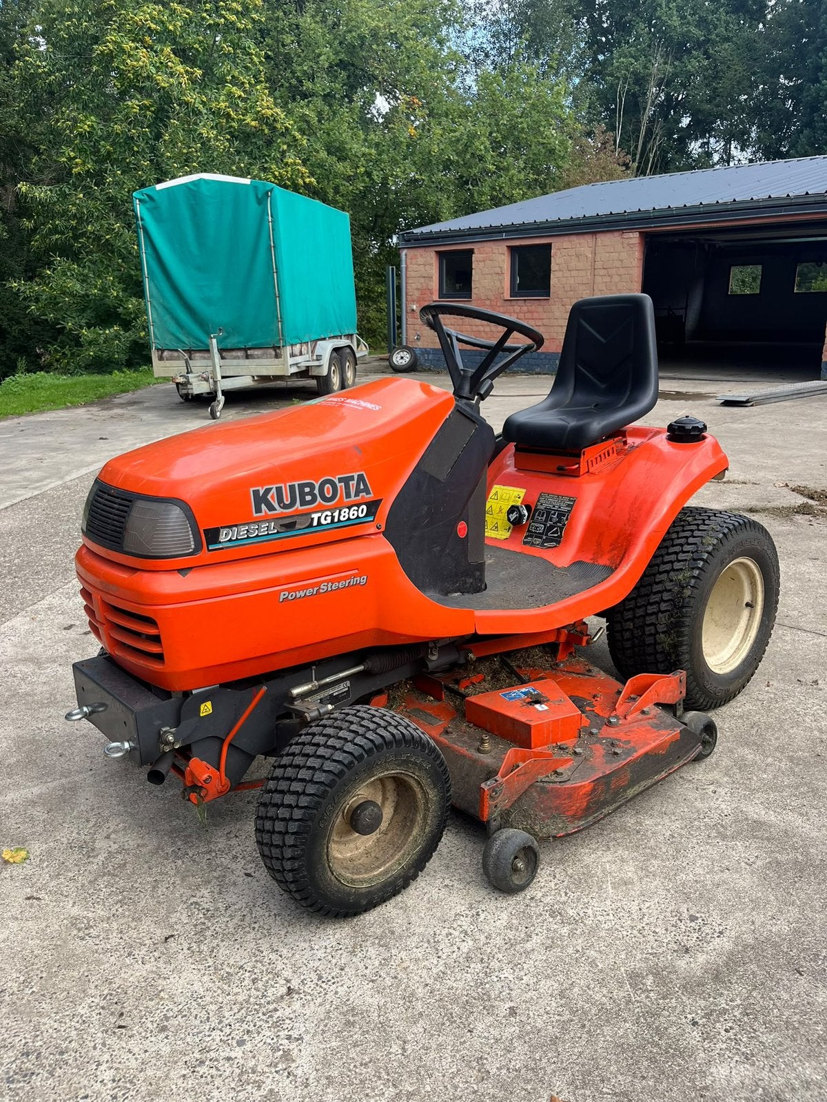 Kubota TG1860 Diesel — 747 h — Bon état, Enlèvement, Utilisé
