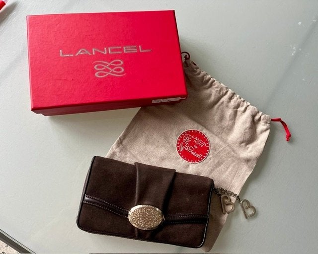 LANCEL B.Bardot portemonnee, Handtassen en Accessoires, Tassen | Damestassen, Ophalen, Zo goed als nieuw