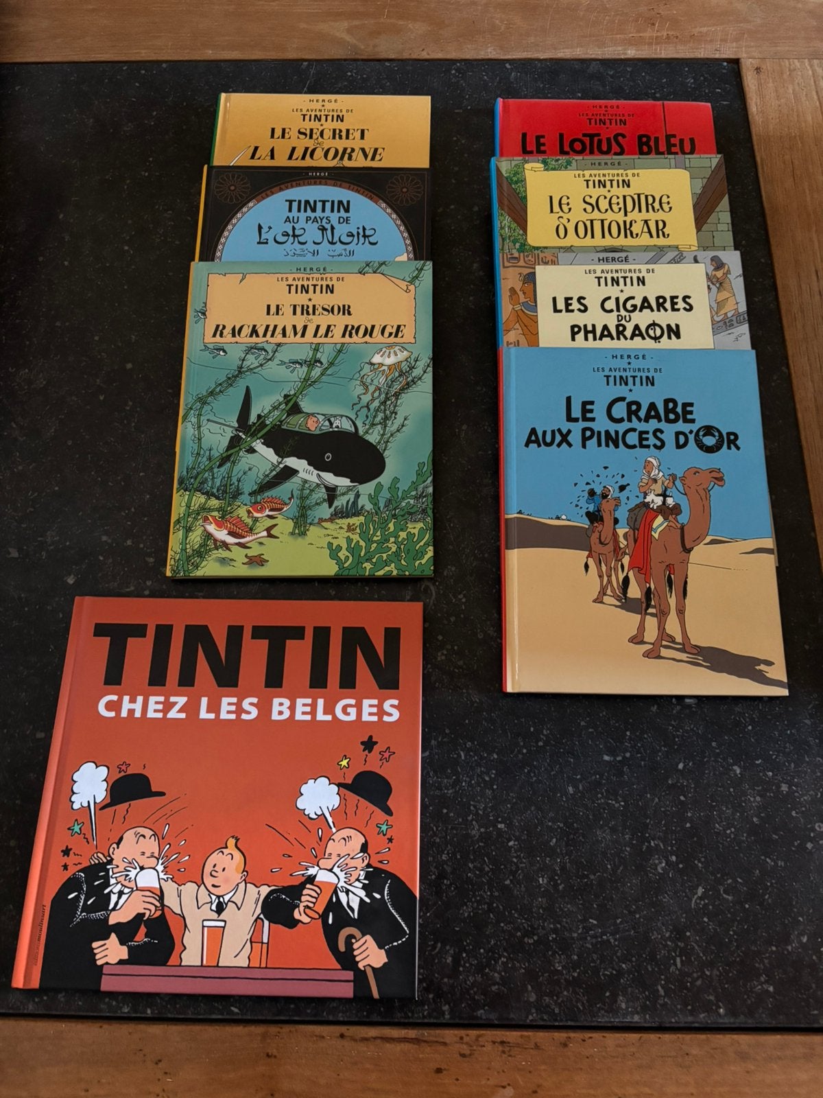 Collection mini format Tintin - 7 albums, Livres, Enlèvement, Comme neuf