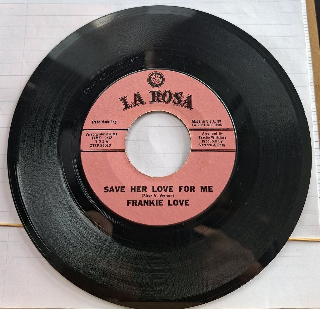 Popcorn Groove / Frankie Love - First Star, Pressage original, Enlèvement ou Envoi, Pop, 7 inch