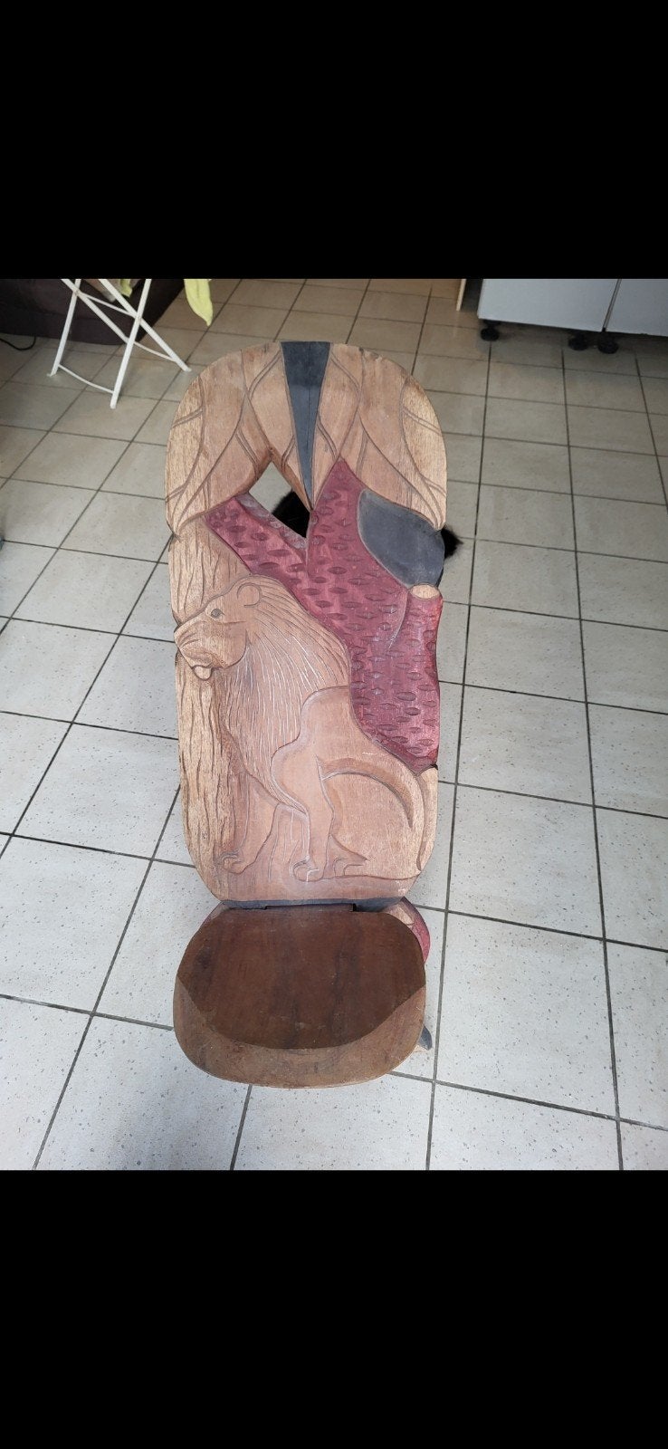 Chaise en bois, Antiquités & Art, Enlèvement