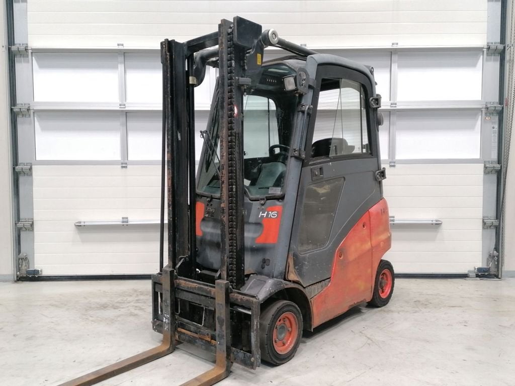 Linde H16D-01, 1000 à 2000 kg, Diesel, Chariot élévateur, LINDE
