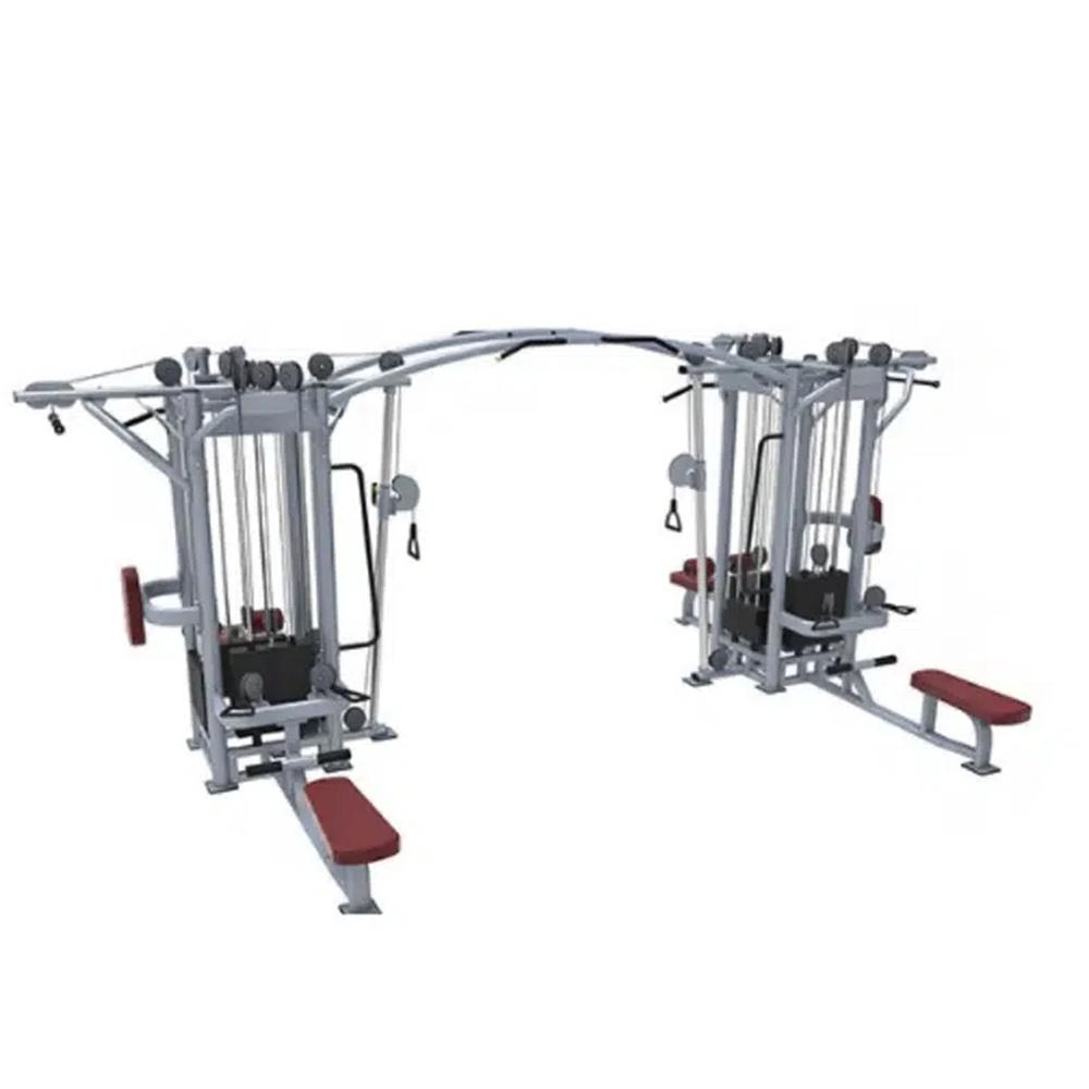 GymFit – 8-Stack Multistation – LP409, Sport en Fitness, Ophalen of Verzenden, Zo goed als nieuw, Benen, Overige typen