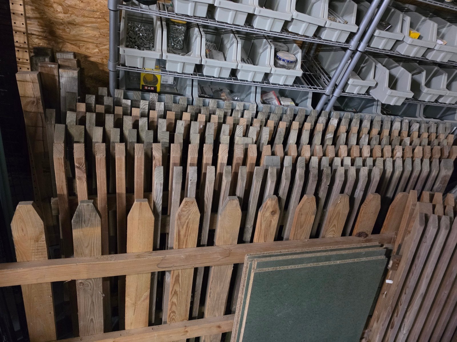 tuin omheining hout, Tuin en Terras, Ophalen, Hout