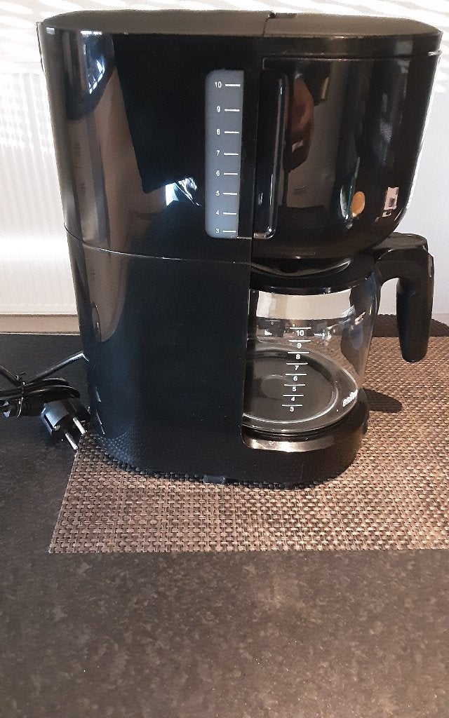 Cafetière Braun, Café moulu, Enlèvement ou Envoi, Comme neuf, 4 à 10 tasses