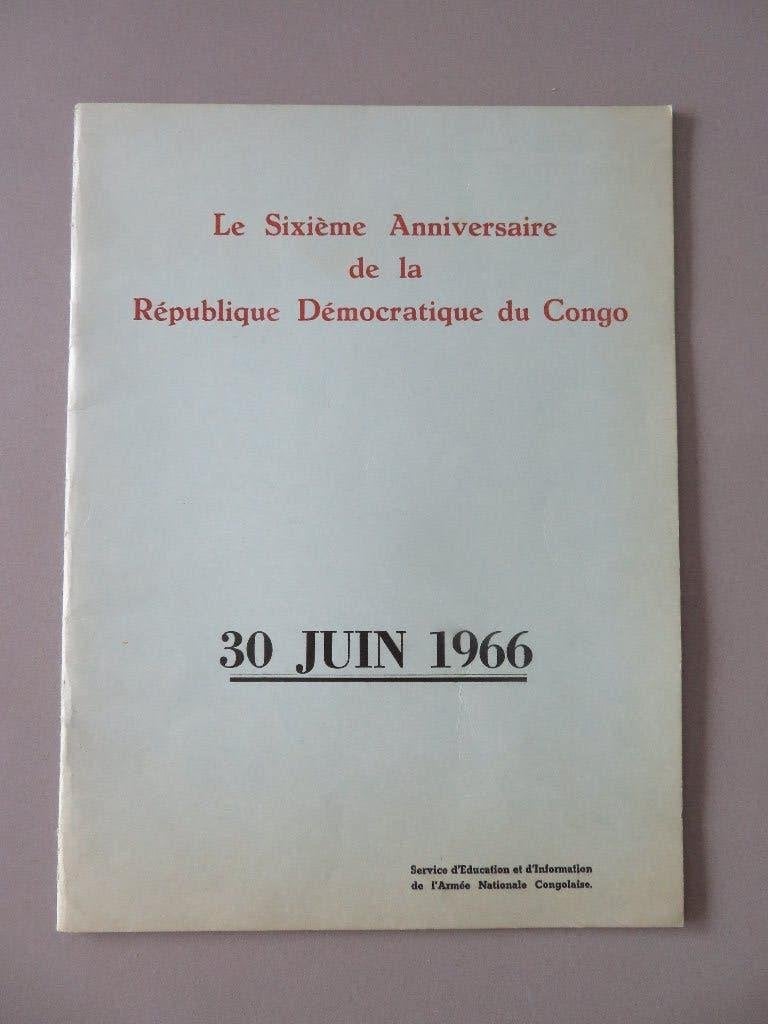 sixième anniversaire de la République Démocratique du Congo, Boeken, Geschiedenis | Wereld, Verzenden, 20e eeuw of later, Zo goed als nieuw
