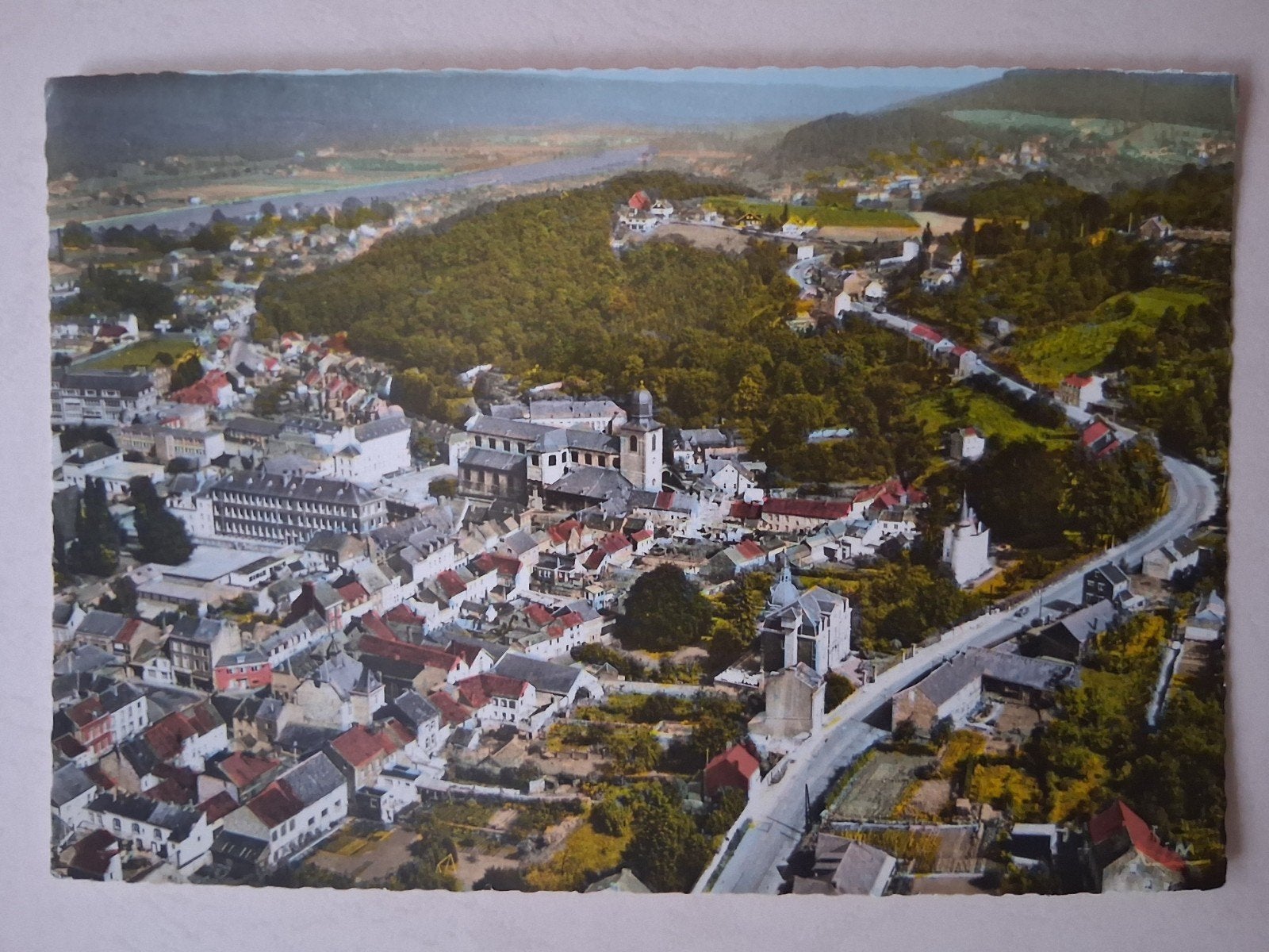 postkaart Luchtopname Andenne, Collections, Cartes postales | Belgique, Enlèvement ou Envoi