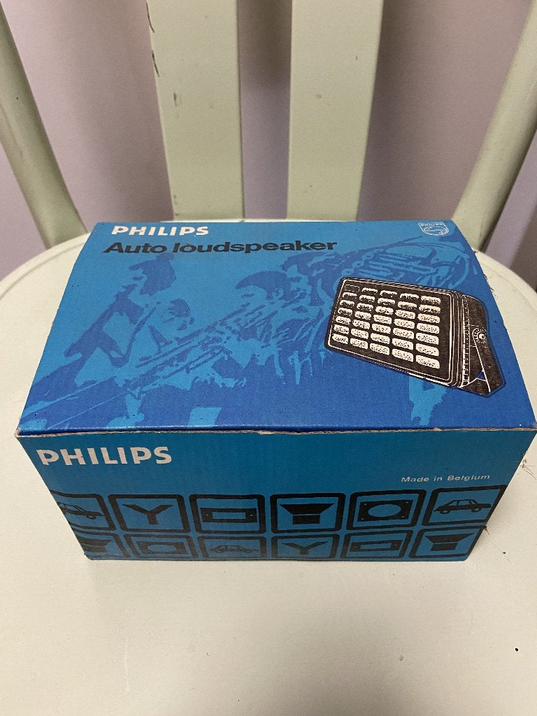 “Vintage” luidsprekerbox Philips, Audio, Tv en Foto, Luidsprekerboxen, Ophalen of Verzenden, Philips