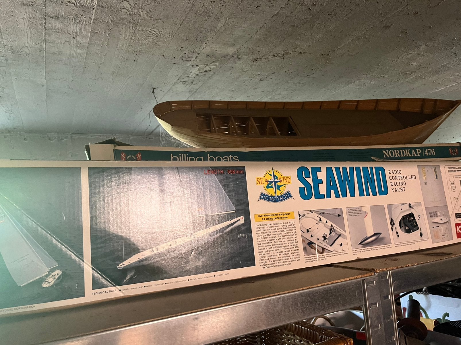 Modelbouw boot seawind, Hobby en Vrije tijd, Ophalen, Gebruikt