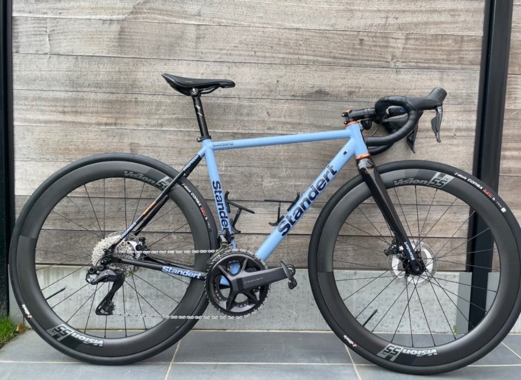 Standert Pfadfinder, Ultegra Di2 12-speed, 48, carbon wielen, Fietsen en Brommers, Ophalen, Gebruikt, Staal