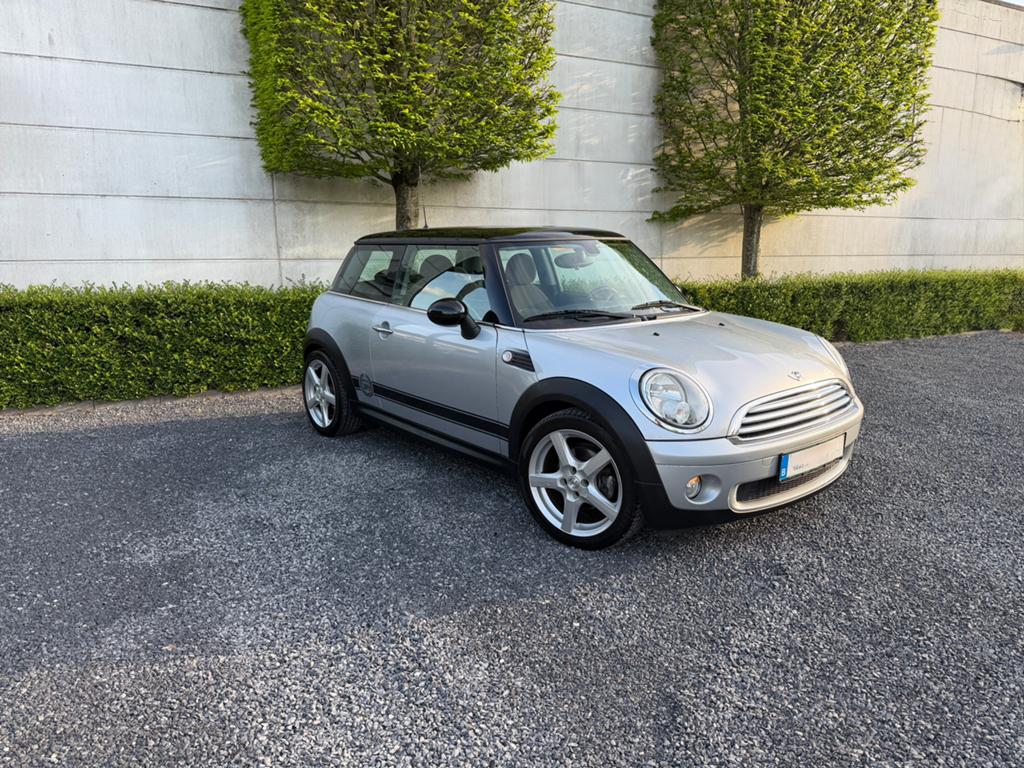 Mini Cooper 1.6 Benzine, Autos, Mini, Entreprise, Cooper, Euro 4, Coupé, 3 portes, Argent ou Gris, Noir, Tissu, Traction avant