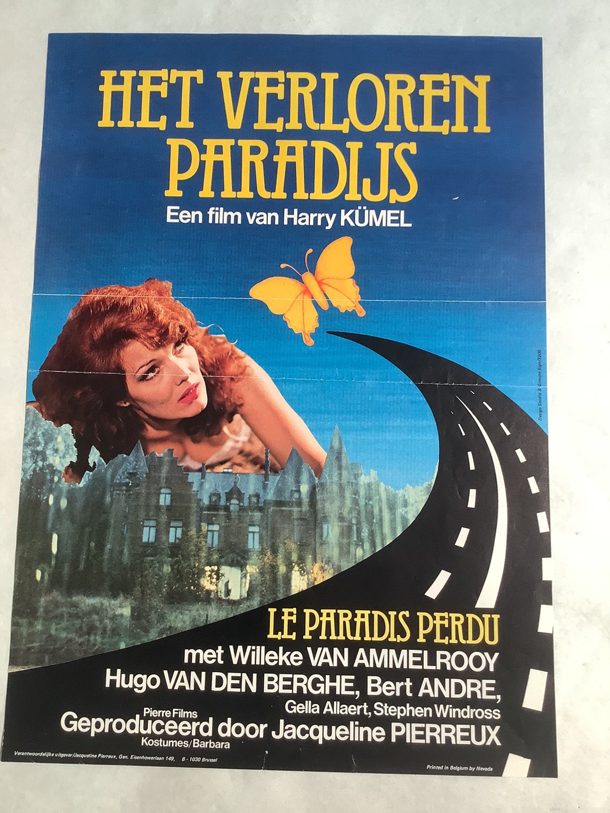 Het verloren paradijs   Filmposter   33-45 cm   Used, Collections, Posters & Affiches, Enlèvement ou Envoi, Comme neuf
