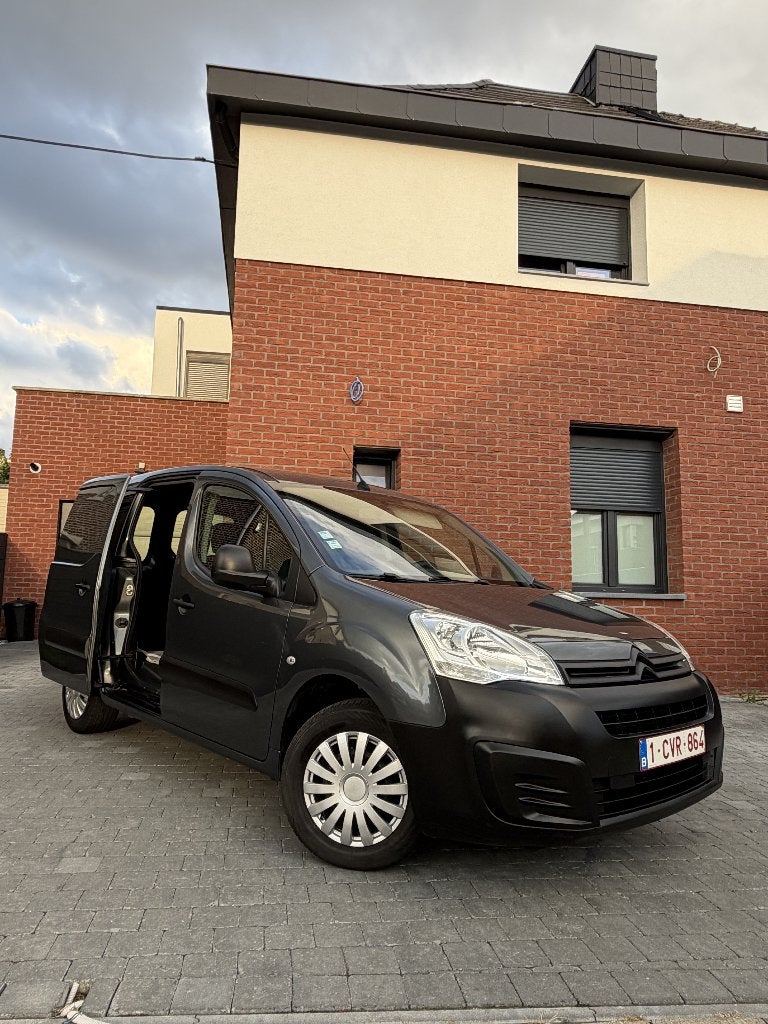 CITROEN BERLINGO 16HDI 2018 euro6B prêt a immatriculer, Argent ou Gris, Achat, 3 places, Boîte manuelle