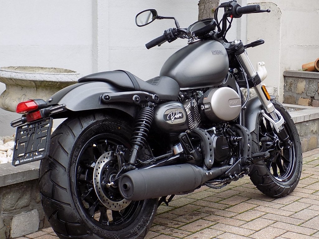 Hyosung GV 125 cc EVO chopper bobber moto als nieuw , Motoren, 2 cilinders, Chopper, 125 cc, 11 kW of minder