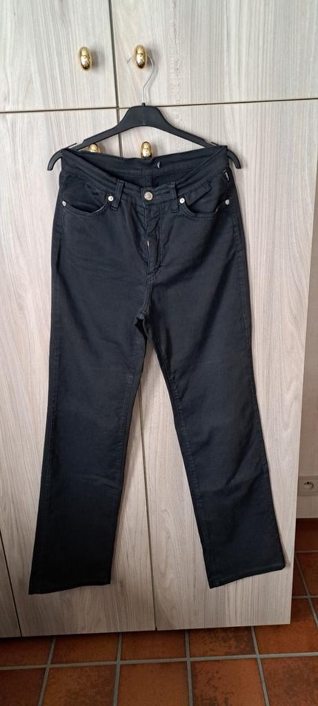 Jeans haute couture Versace pour femmes, W28 - W29 (confection 36), Enlèvement ou Envoi, Comme neuf, Noir