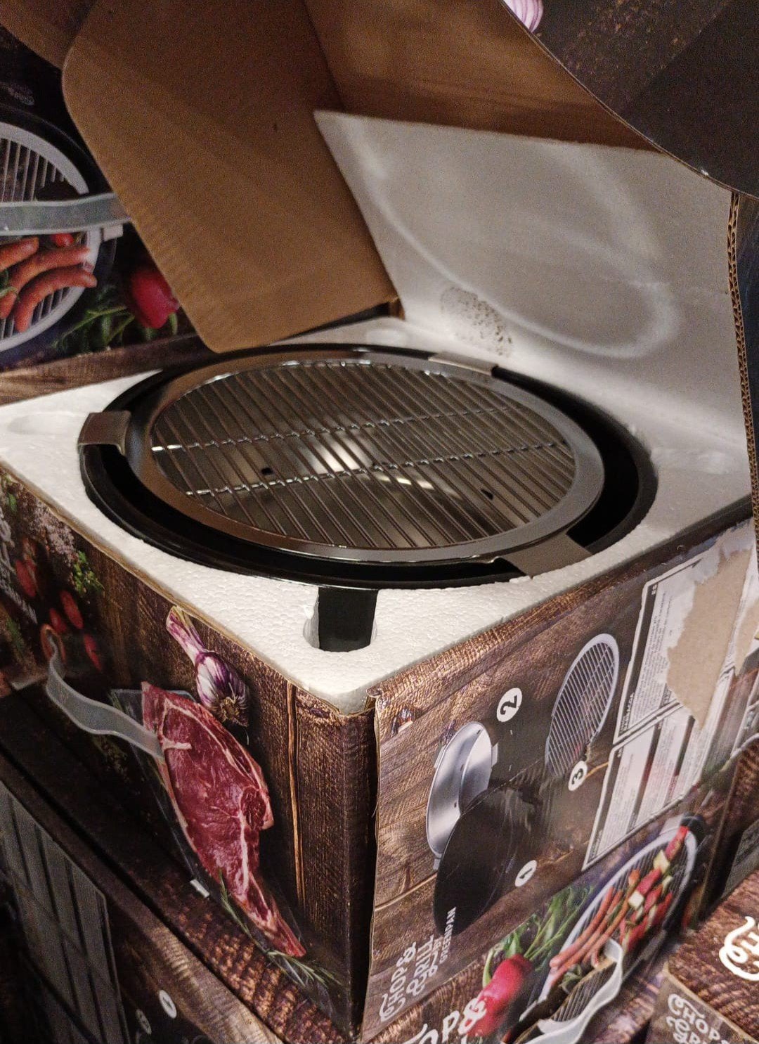 Houtskool-tafelbarbeque, Chops &Grill, Tuin en Terras, Houtskoolbarbecues, Ophalen