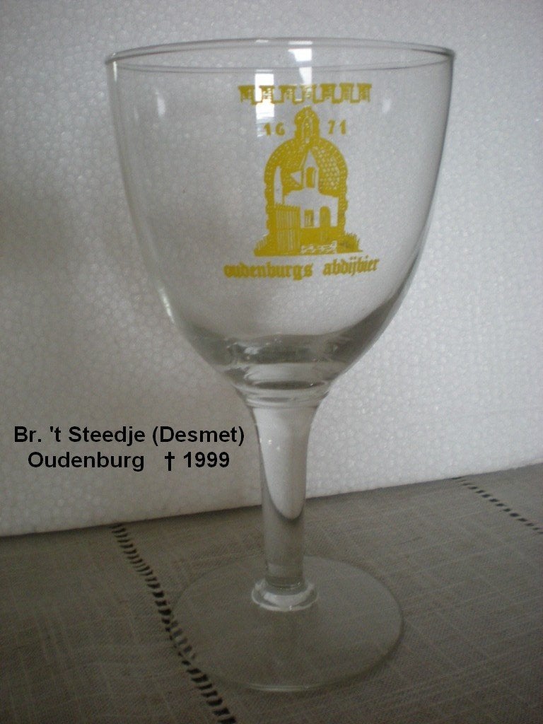 Oudenburgs abdijbier  (Desmet - Oudenburg  † 1999), Collections, Enlèvement ou Envoi, Comme neuf, Verre ou Verres
